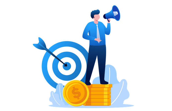 Marketing Target  Illustration