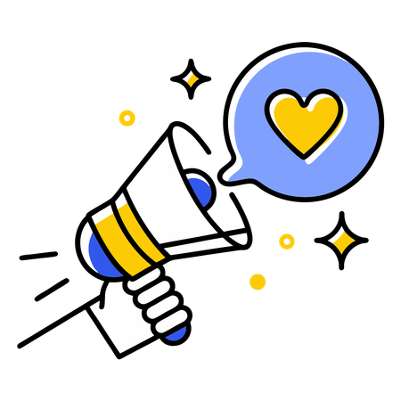 Marketingmitteilung  Illustration