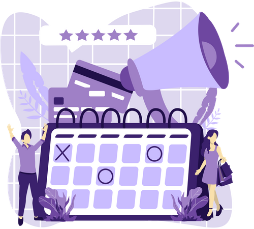 Marketingplanung  Illustration