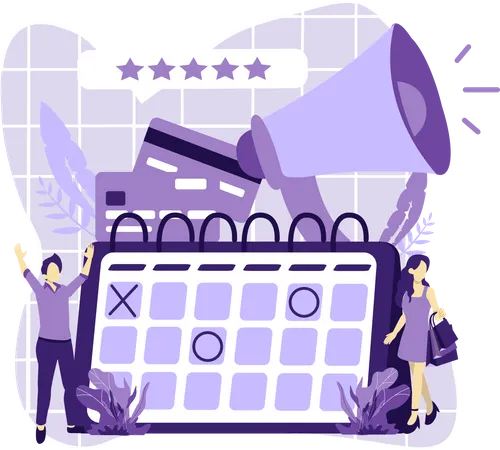 Marketingplanung  Illustration