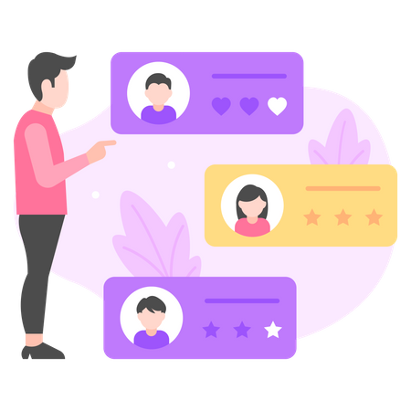 Marketplace Ratings  Illustration