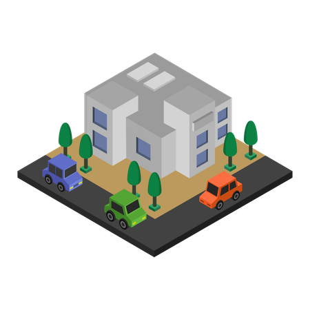 Markt  Illustration