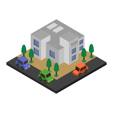 Markt  Illustration