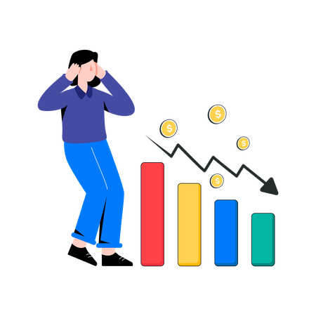 Marktdeflation  Illustration