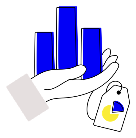 Marktdiagramm  Illustration
