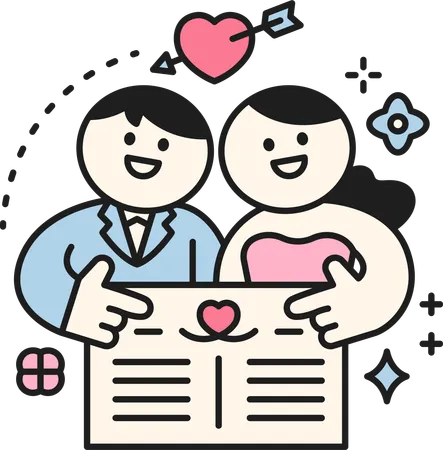 Marriage Vows  Illustration
