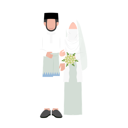 Married couple  Illustration