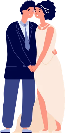 Married couple  Illustration