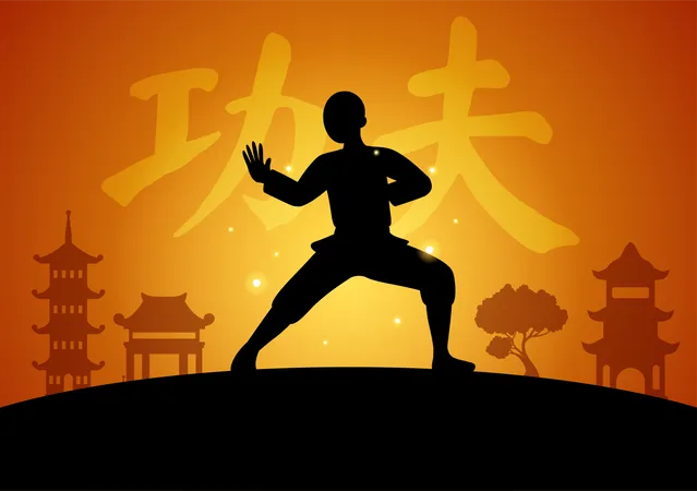 Martial Art Illustration