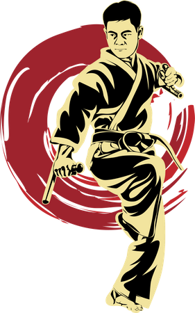 Martial Arts  Illustration