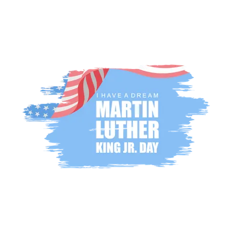 Martin Luther king day Illustration
