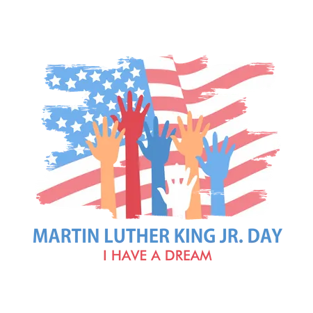 Martin Luther King Jr. Day Illustration