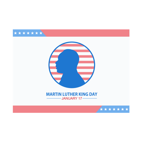 Martin Luther King Tag  Illustration