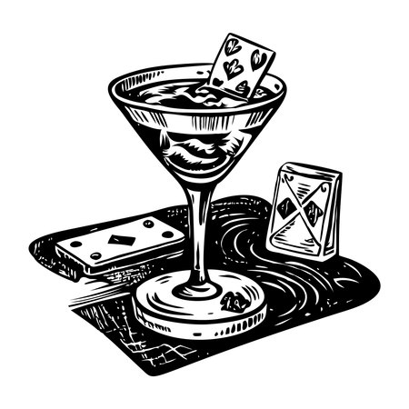 Martini Illustration