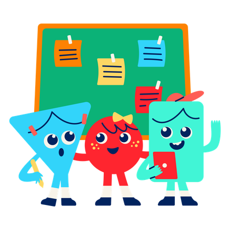 Mascot Brainstorming Session  Illustration