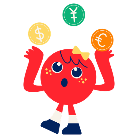 Mascot erhält Unterstützung für Zahlungen in mehreren Währungen  Illustration