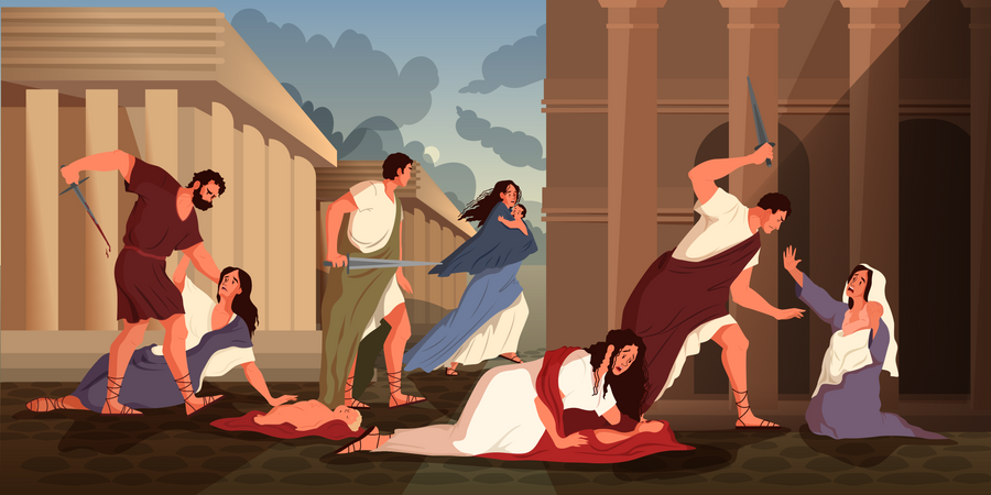 Massacre of the Innocents Illustration