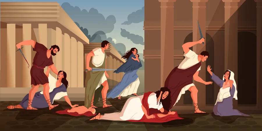 Massacre of the Innocents  Illustration