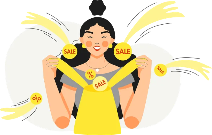 Massive sale  Illustration