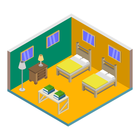 Master bedroom  Illustration
