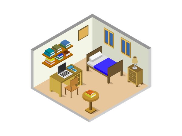 Master bedroom  Illustration