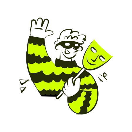 Master Crook Illustration