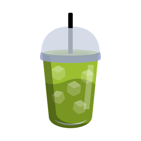 Matcha Tea  Illustration