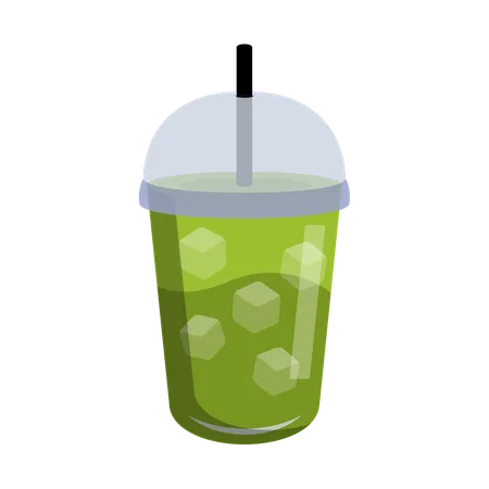 Matcha Tea  Illustration