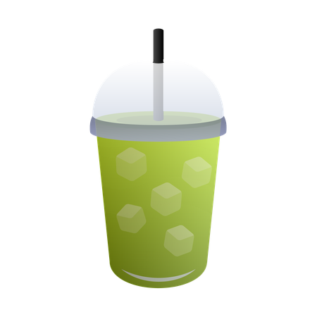 Matcha Tea  Illustration