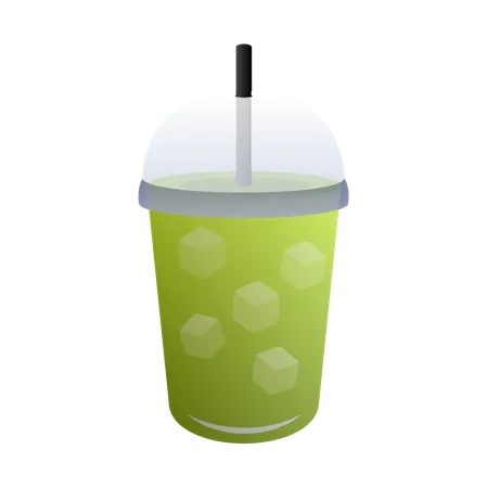 Matcha Tea  Illustration