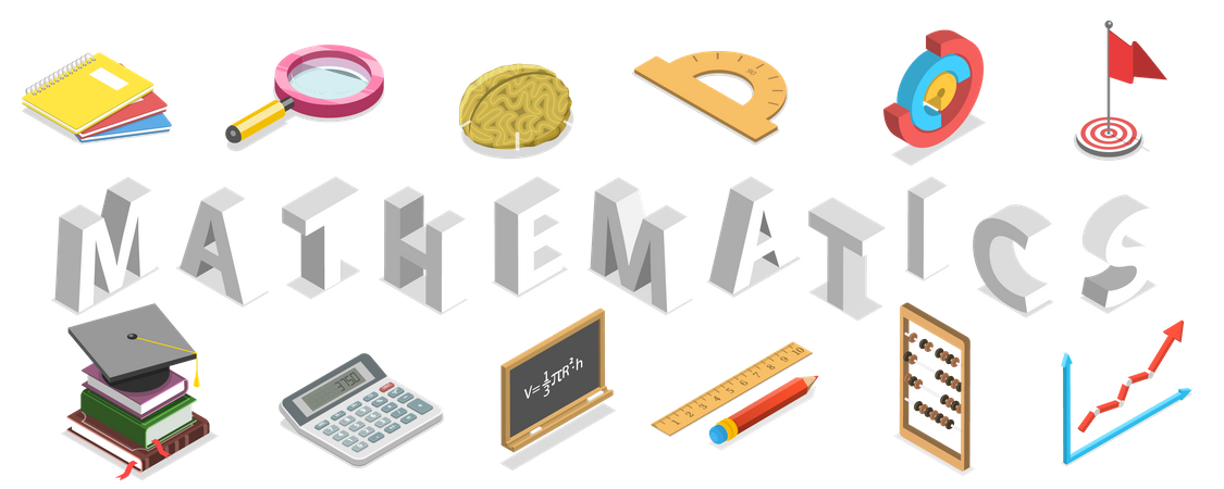 Matemática  Ilustração