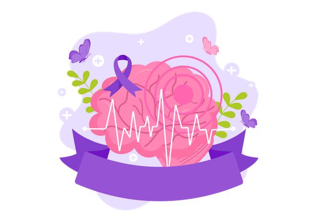 Matériel de sensibilisation à l'épilepsie  Illustration