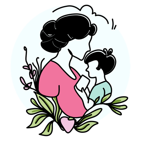 Maternidad  Ilustración