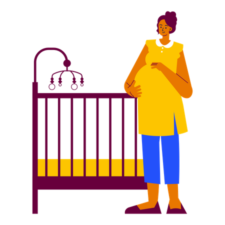 Maternity leave  Illustration