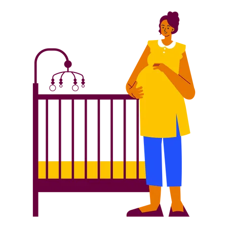 Maternity leave  Illustration
