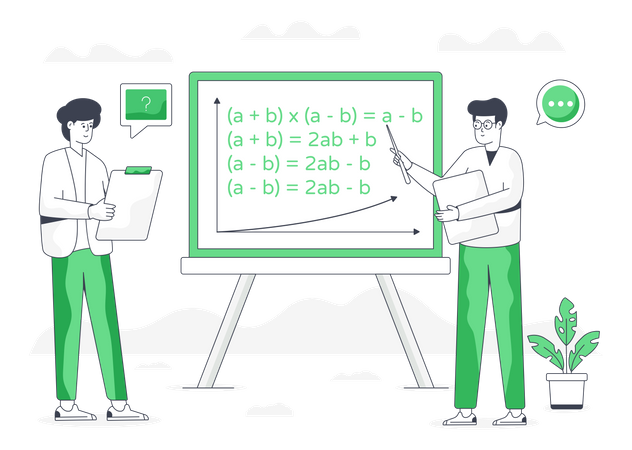 Math Presentation  Illustration