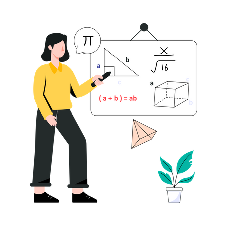 Math Presentation  Illustration