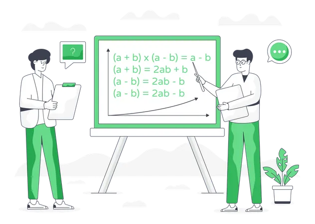 Math Presentation  Illustration