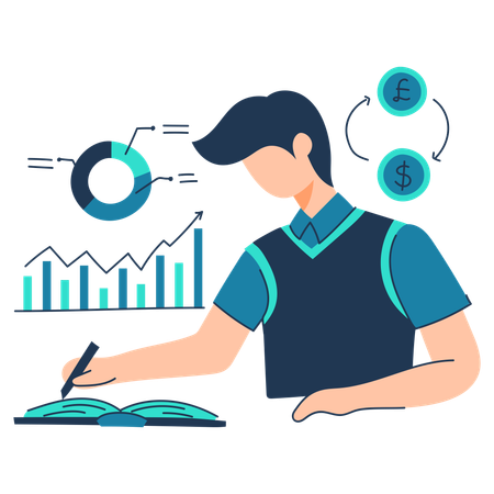 Mathematics class  Illustration