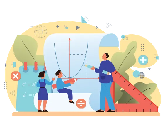 Mathematics education  Illustration