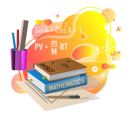 Mathematics study  Illustration