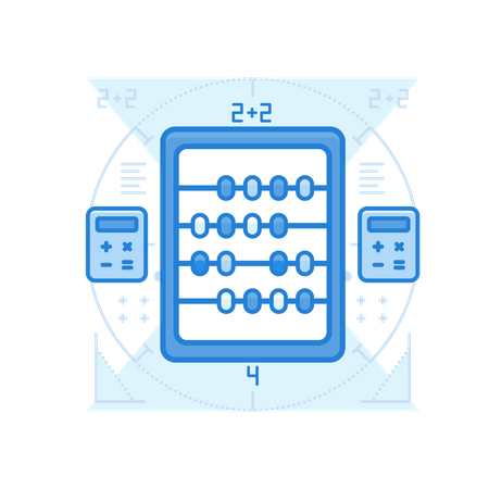 Mathematics Study  Illustration