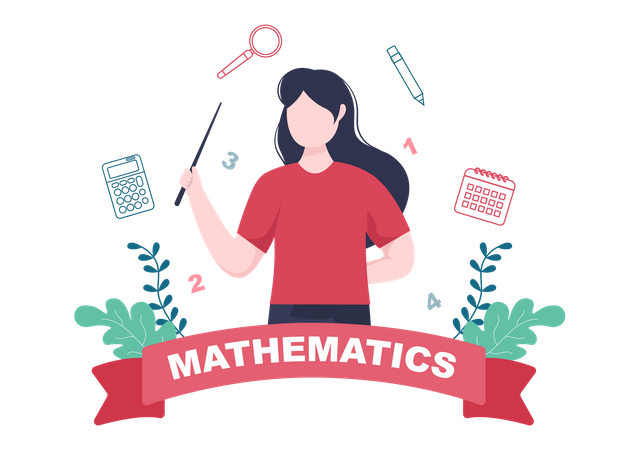 Mathematik  Illustration