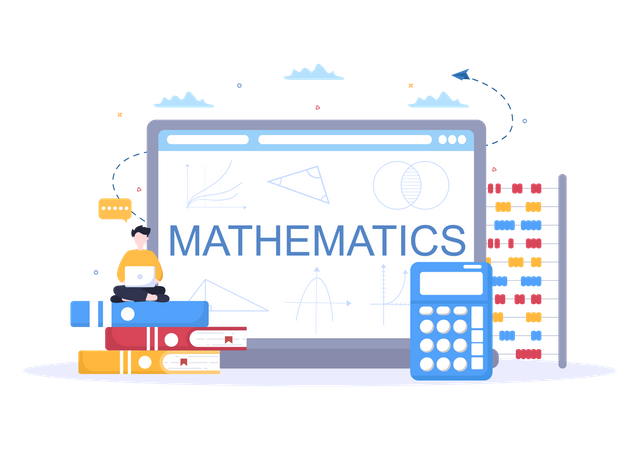 Maths education Illustration