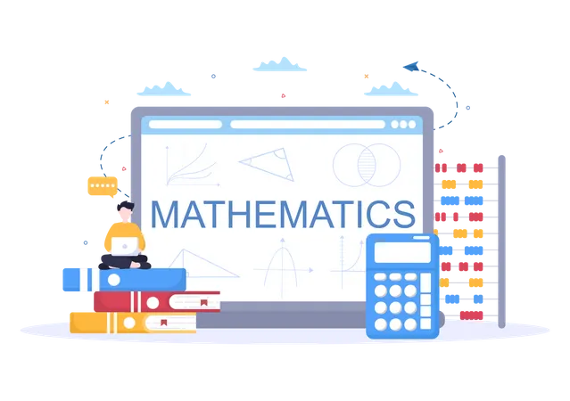 Maths education Illustration