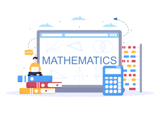 Maths education  Illustration