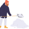 snowdrift illustration