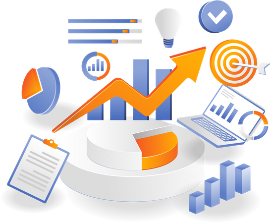 Maximize a produtividade dos negócios  Ilustração