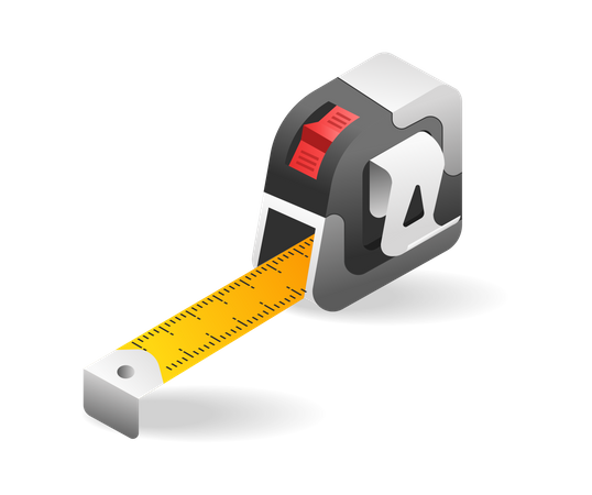 Measurement tape  イラスト