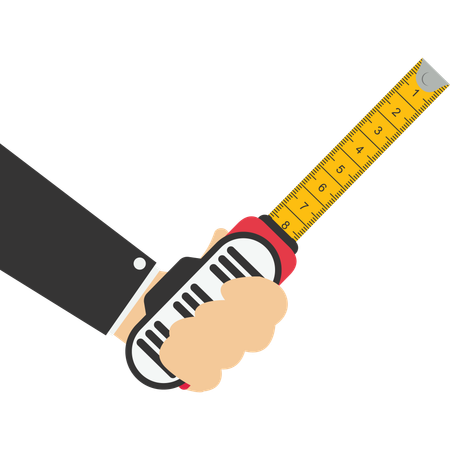 Measuring tape  Illustration